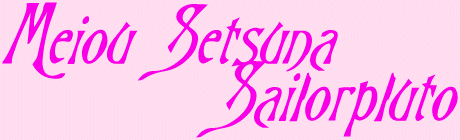 Meiou Setsuna/Sailorpluto